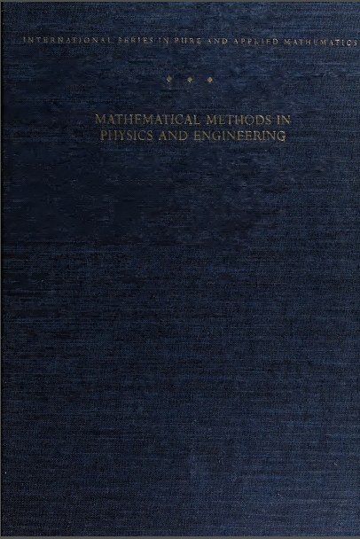 Mathematical Methods in Physics and Engineering (2nd Edition) - Scanned Pdf with Ocr